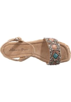 Alma En Pena Sandalias De Cuña - Beige -Alma En Pena b5ec8a6bdeb3426f9919155bf568c7c1