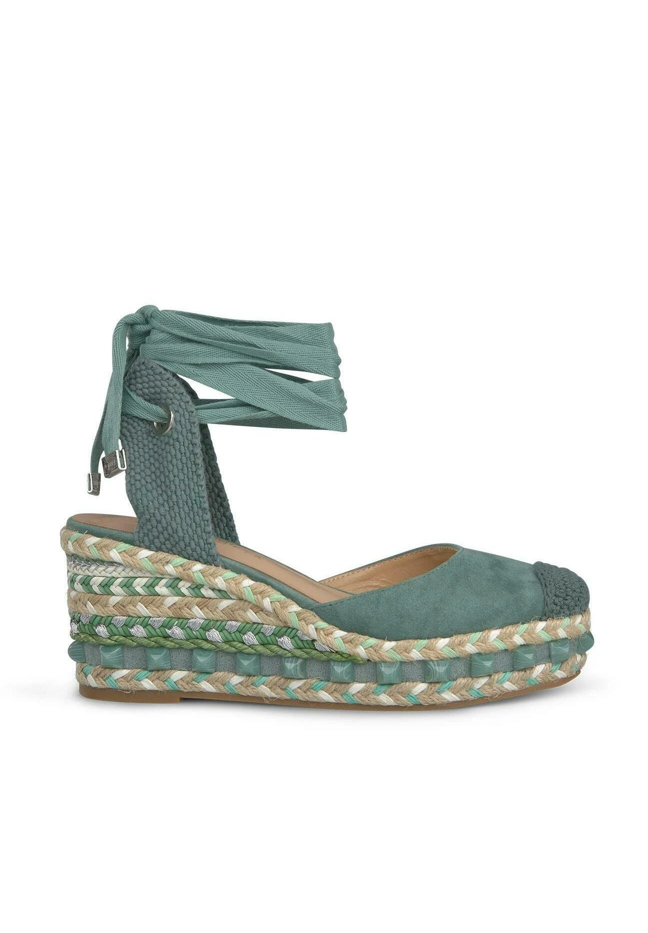 Alma En Pena Bardon - Zapatos De Salón Con Cordones - Verde Claro 3 Alma En Pena Bardon - Zapatos De Salón Con Cordones - Verde Claro