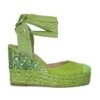 Alma En Pena Arbeloa - Sandalias De Cuña - Verde -Alma En Pena c25674621fc848c7947f8c5862e9dbb5