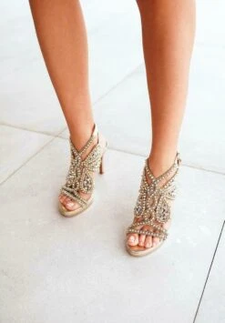 Alma En Pena Burano - Sandalias De Tacón - Gold