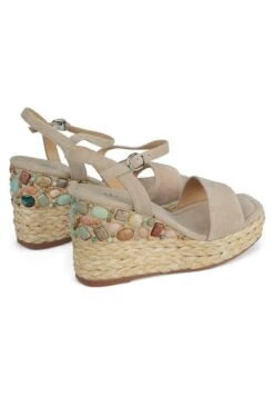 Alma En Pena Laspalas - Sandalias De Cuña - Arena -Alma En Pena c8585a8fb7374fe585237fbae0a8a9ee