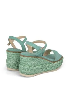 Alma En Pena Syrah - Sandalias De Cuña - Verde -Alma En Pena cc1aa83937c04d5ab904b3167162bfa2