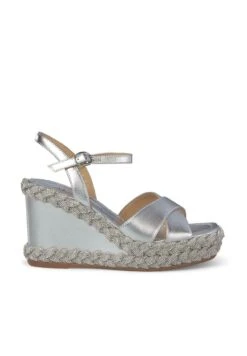Alma En Pena Forme - Sandalias Con Plataforma - Plata