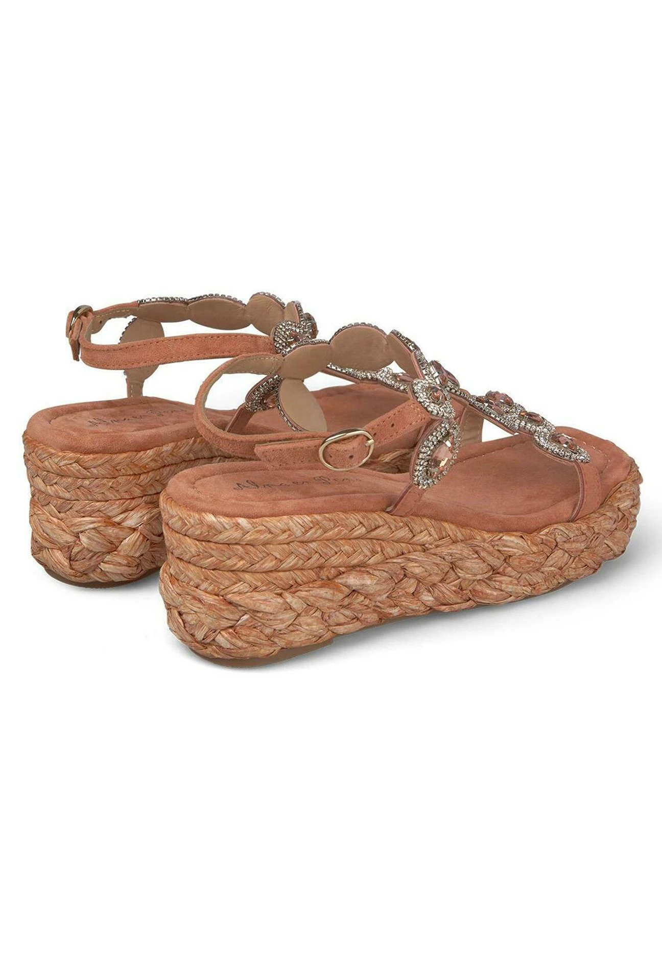 Alma En Pena Sandalias De Cuña - Teja 5 Alma En Pena Sandalias De Cuña - Teja - Imagen 3