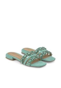 Alma En Pena Muli - Sandalias Planas - Verde -Alma En Pena d3f394bc03764930accc8b309427f1a9