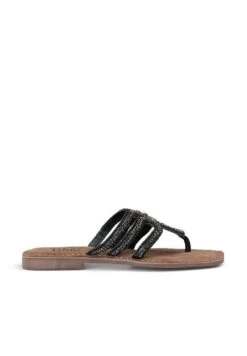 Alma En Pena Nisse - Sandalias De Dedo - Black