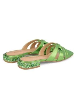 Alma En Pena Saren - Sandalias Planas - Verde -Alma En Pena d747ae25f76a4ce5b8f81b47ff40ad72