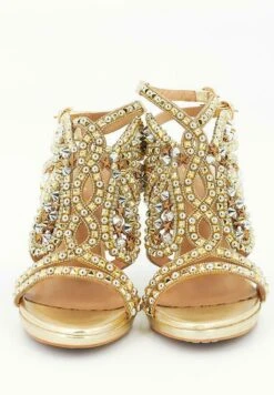 Alma En Pena Burano - Sandalias De Tacón - Gold -Alma En Pena d8e1165e138745a295fe53eaf2c7fc0c