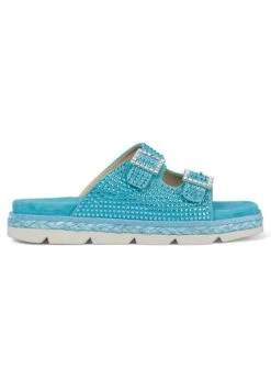 Alma En Pena Sandalias Planas - Azul