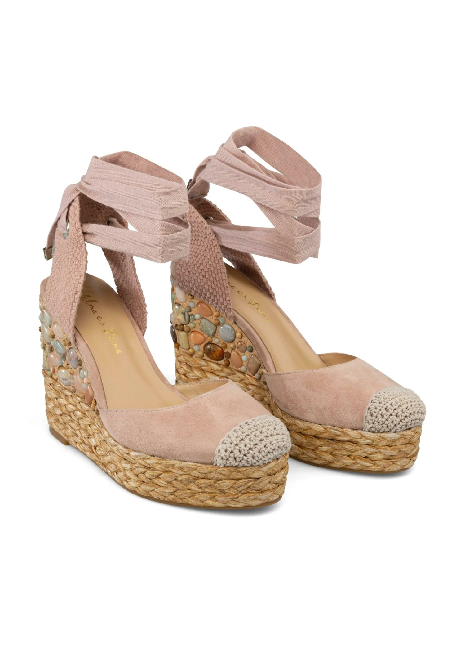 Alma En Pena Lacunza - Sandalias De Tacón - Rosa 4 Alma En Pena Lacunza - Sandalias De Tacón - Rosa - Imagen 2