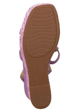 Alma En Pena Sandalias De Cuña - Purple -Alma En Pena e0c487eae626474c99da34f5f0febee0