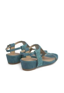 Alma En Pena Garfia - Sandalias De Cuña - Azul -Alma En Pena e2ba567653264899b89ad95fa515625d