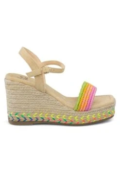 Alma En Pena Asti - Sandalias De Cuña - Multicolor