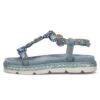 Alma En Pena Sandalias Con Plataforma - Azzurro -Alma En Pena e54b212ecdac4d4ca12783e012e003c3