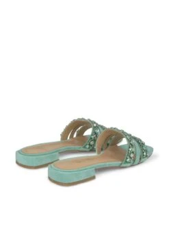Alma En Pena Muli - Sandalias Planas - Verde -Alma En Pena e8a248e4279249c8b578ed429aa4e924