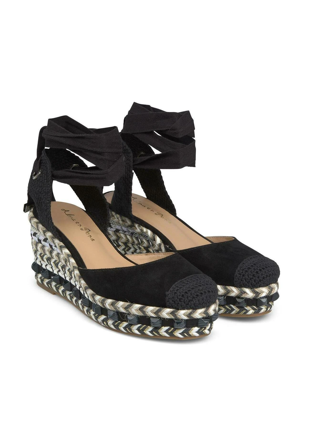 Alma En Pena Bardon - Zapatos De Salón Con Cordones - Black 4 Alma En Pena Bardon - Zapatos De Salón Con Cordones - Black - Imagen 2