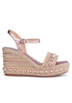 Alma En Pena Sevillano - Sandalias De Cuña - Rosa