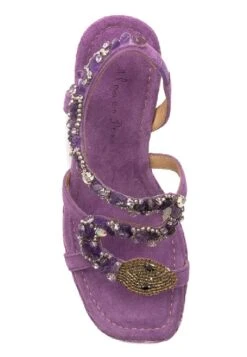 Alma En Pena Sandalias De Cuña - Purple -Alma En Pena eaab299fab714503a764fd5550bd570b