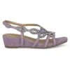 Alma En Pena Sandalias De Cuña - Morado -Alma En Pena ed5b38deeaed4cb09dffd2dd9c1d42c8