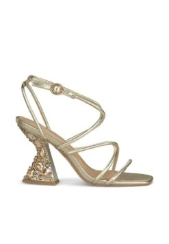 Alma En Pena Brew - Sandalias De Tacón - Dorado