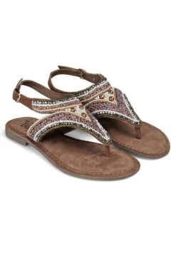 Alma En Pena Stad - Sandalias De Dedo - Marron