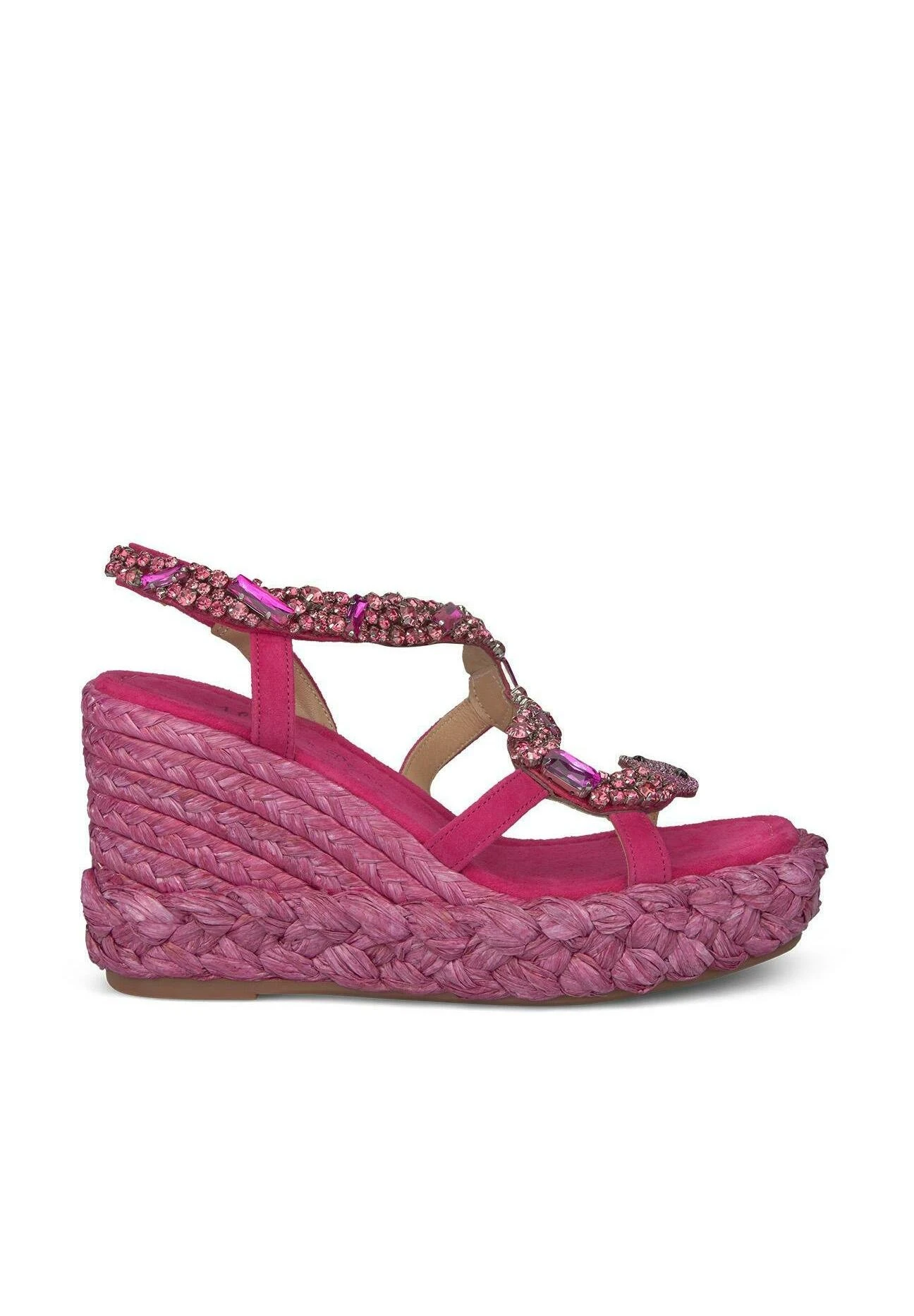 Alma En Pena Ibañez - Sandalias De Cuña - Rosa 3 Alma En Pena Ibañez - Sandalias De Cuña - Rosa