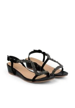 Alma En Pena Cara - Sandalias De Cuña - Black -Alma En Pena f9ec3a67f6d245e4b10d1bd96bf63ba4