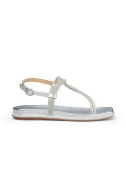 Alma En Pena Castillo - Sandalias De Dedo - Plata